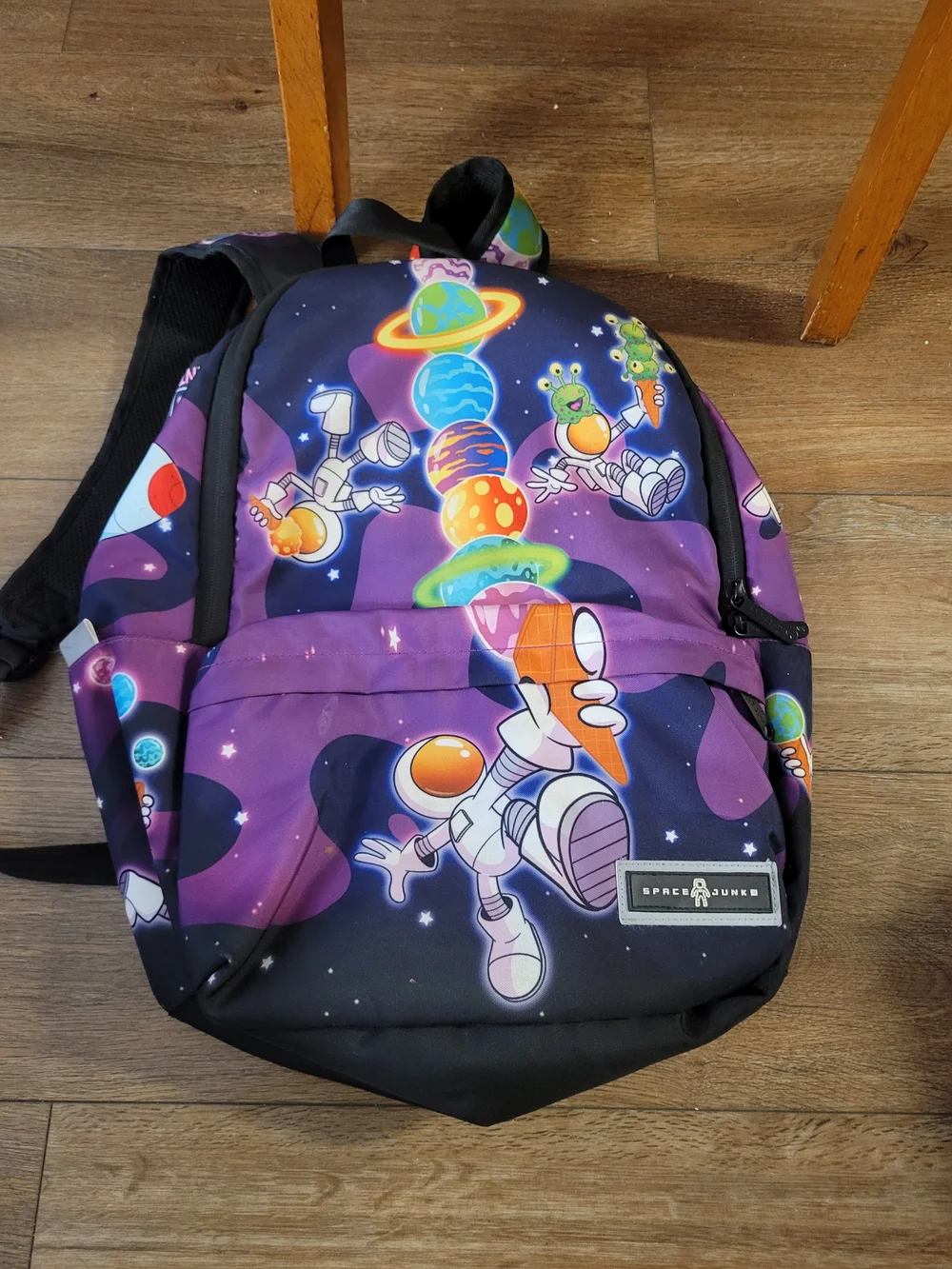 Kids Purple Space Explorer Backpack